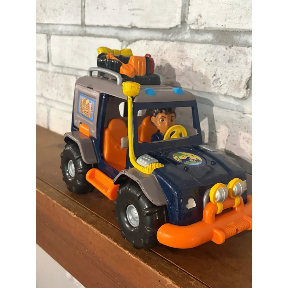 2007 Fisher-Price Go Diego Go! Dinosaur Transport Vehicle and Figure